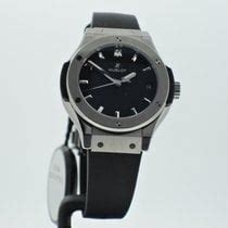 hublot damenuhr schwarz